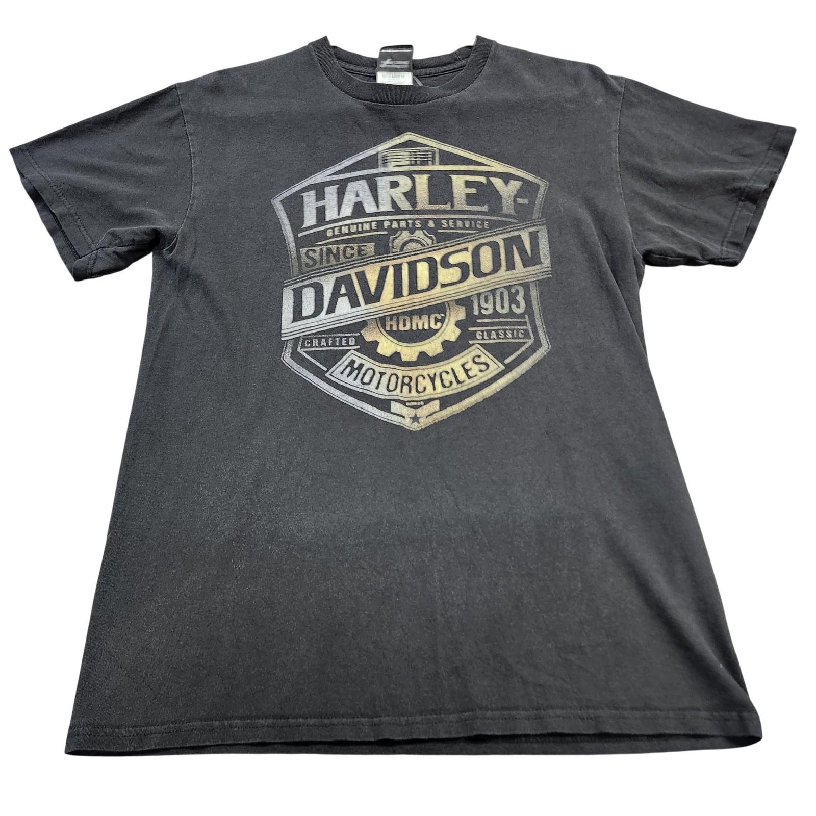 Harley-Davidson Shirt Mens Medium Black Nashville TN Graphic Tee Biker Unisex T-Shirt XXXXL