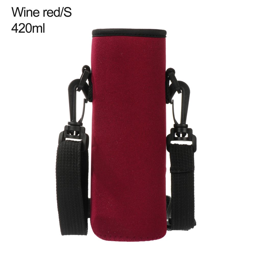 Portable Insulat Bag With Strap Cup Sleeve Water Bottle Case Water Bottle Cover Vacuum Cup Sleeve