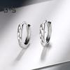1 Pair Women Huggie Earrings Geometric Rhombus Surface Polished Alloy Small Hoop Earrings Daily Party Dating Ear Jewelry