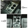For Jeep Grand Cherokee 16+ Gear Shift & Cup Holder Center Console Stickers Trim