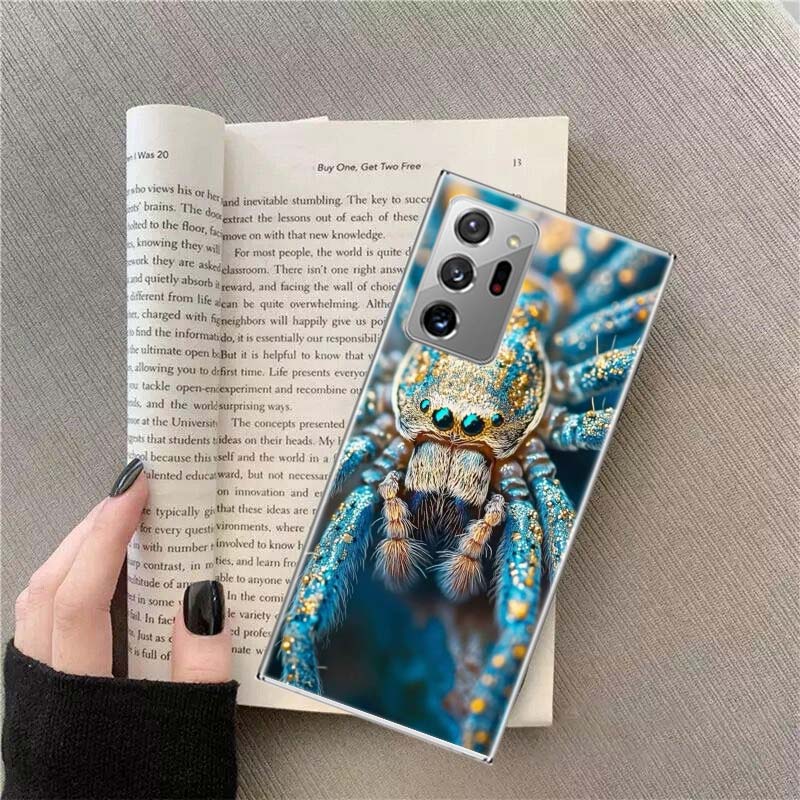 

Spiders on the Spider Web Phone Case for Samsung A17 A37 A57 A54 A14 A24 A34 A07 A04S A02S A12 A22 A32 A52S A16 A26 A36 A56 A72 Samsung A72 5G