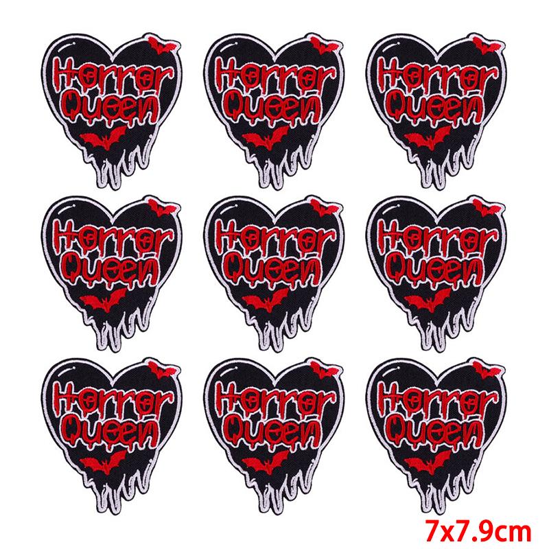 10 Pcs/lot Wholesale Embroidery Patch Iron On Patches For Clothing Patches On Clothes Jackets Decor Applique Sew Supplies