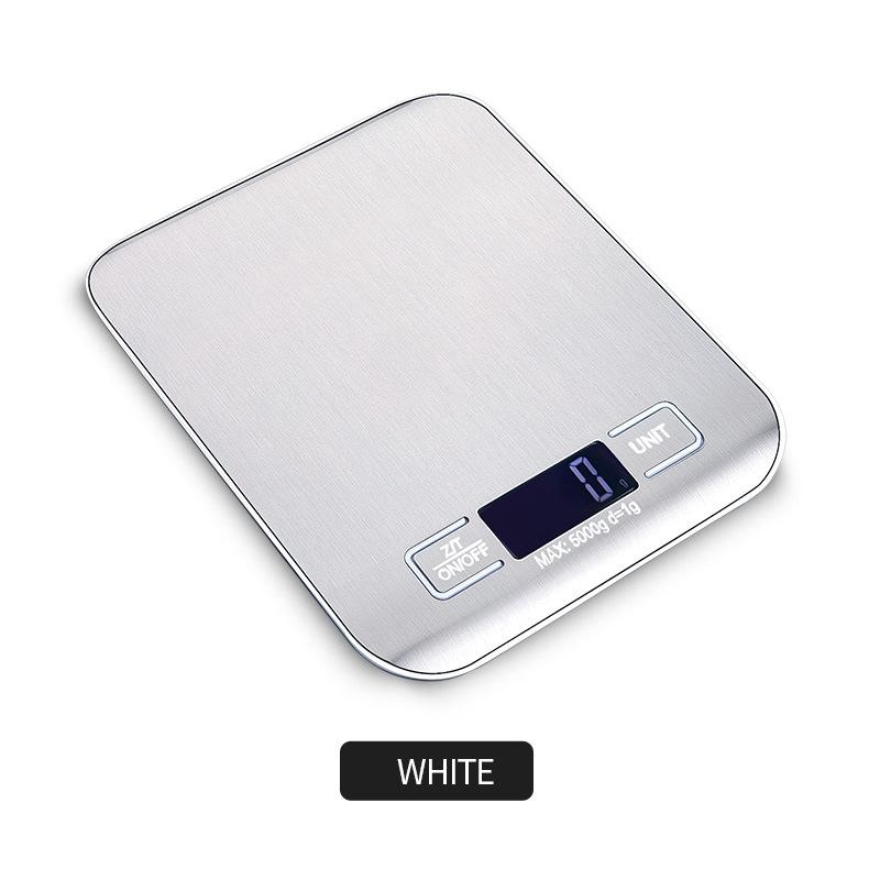 Premium Stainless Steel Food Scale - Waterproof & Moisture-Proof Design - High Precision Electronic Weighing for Baking, Cooking