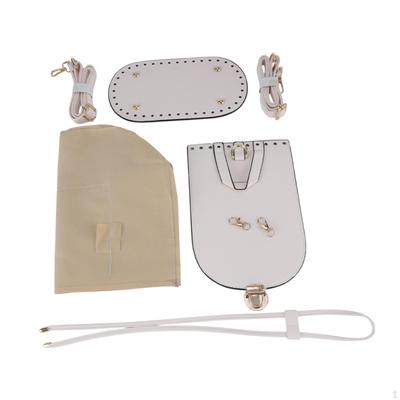 PU Leather Bag Making Kit DIY Crochet Set for Shoulder