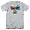 Hot 1969 Sesame Street Classic American Animated Cartoon Retro Unisexs and Unisexs LooseFitting Trendy Pure Cotton Tees