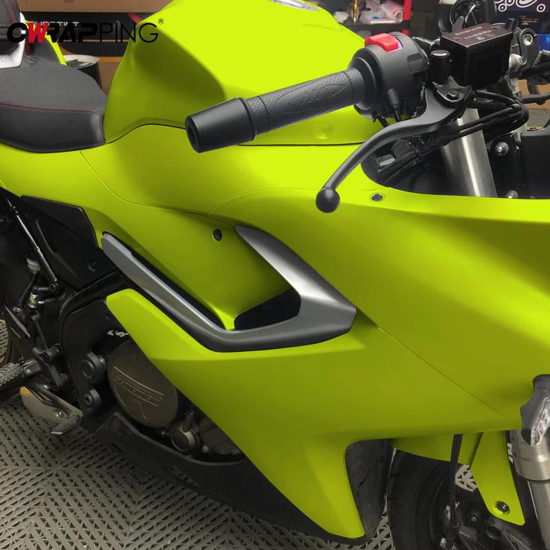 Motorcycle Sticker Waterproof Vinyl Wrap Film DIY Self-Adhesive Refurbishing PVC Color Change Film for Motorcycle Accessories