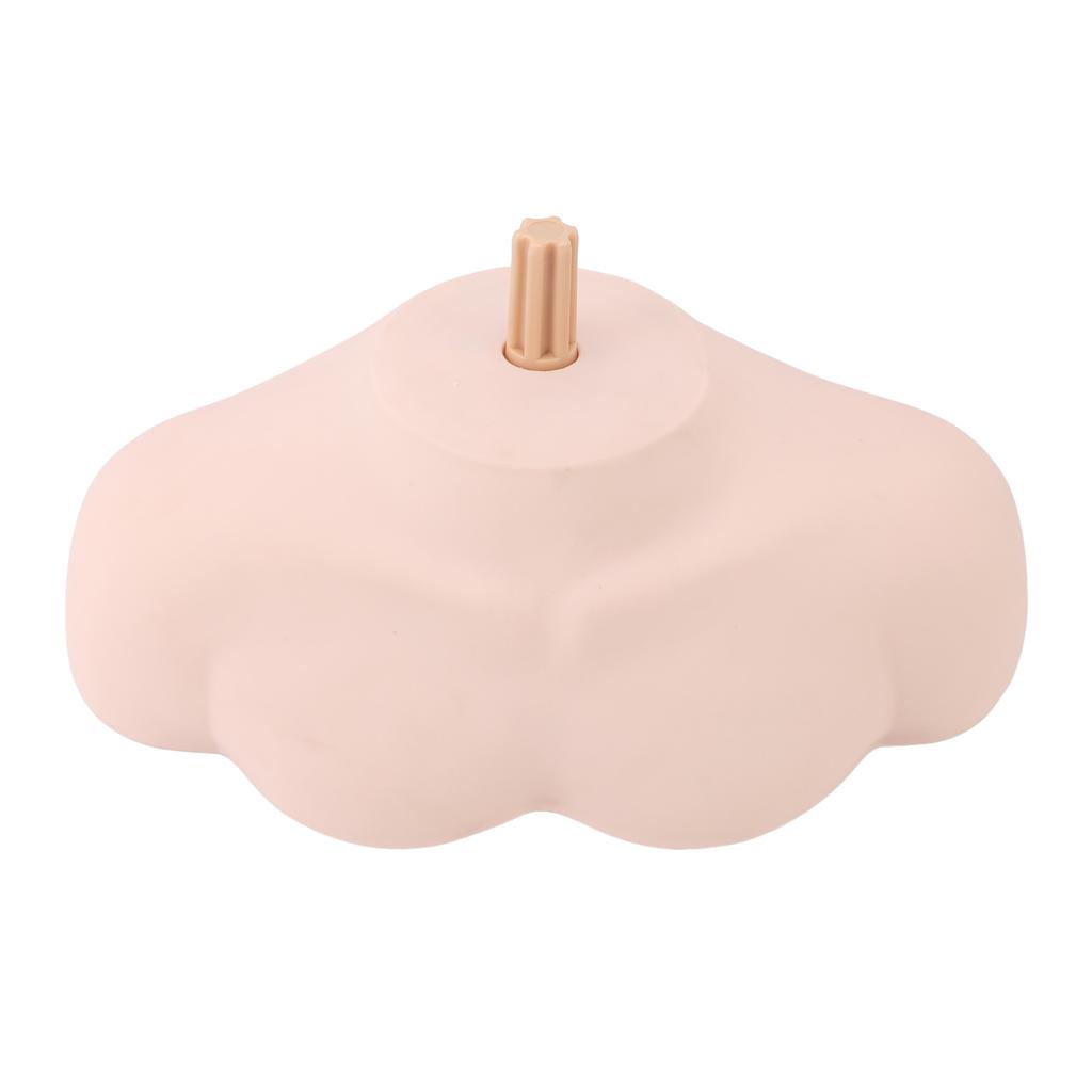 Mannequin Head Shoulder Model Realistic Washable Reusable Stable Structure Head Stand Bust Shoulder