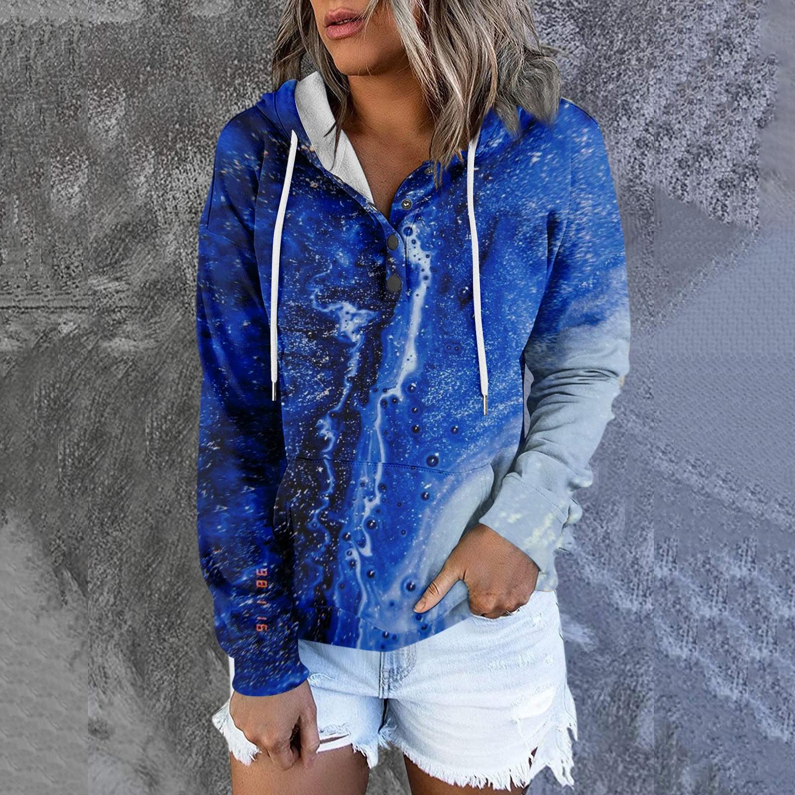 

Женские повседневные модные пуловеры с длинными рукавами и принтом, толстовки с капюшоном XL