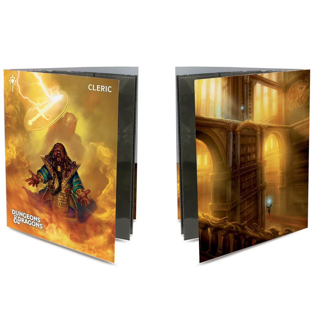D&D Class Folio with Stickers (Cleric)