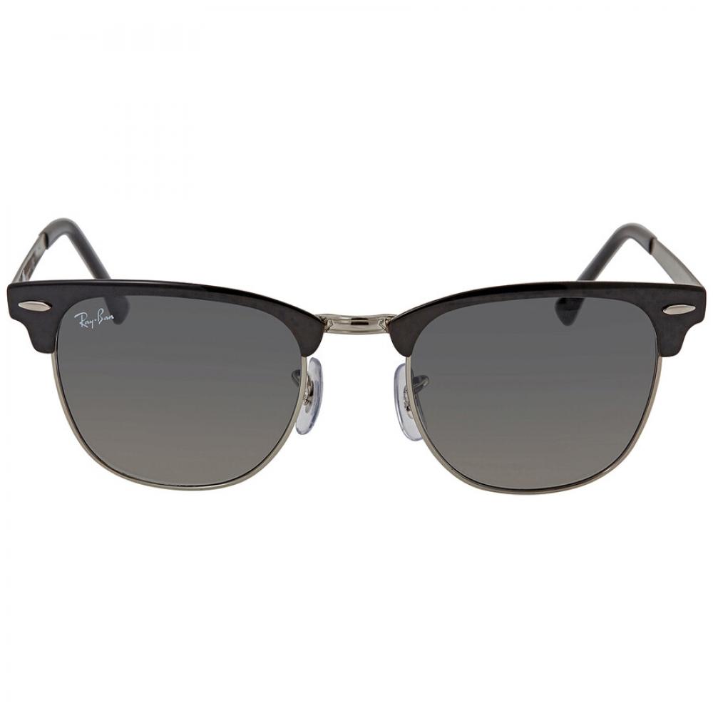 

Ray Ban Clubmaster Metal Grey Gradient Square Men s Sunglasses RB3716 900471 51