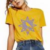 New Fashionable Retro Totem Bird Printed Tshirt with Casual Short Sleeve  Suitable for Womens Daily Tshirt In All Seasons