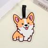 Cartoon Animal Silicone Luggage Tags Creative Cute Luggage Tag Suitcase Tag Anti Loss Hanging Small Pendant Travel Accessories