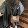 Retro High-end Underarm Bag Women's 2025 New Simple Small Square Bag Versatile One-shoulder Crossbody Bag Drop-shipping