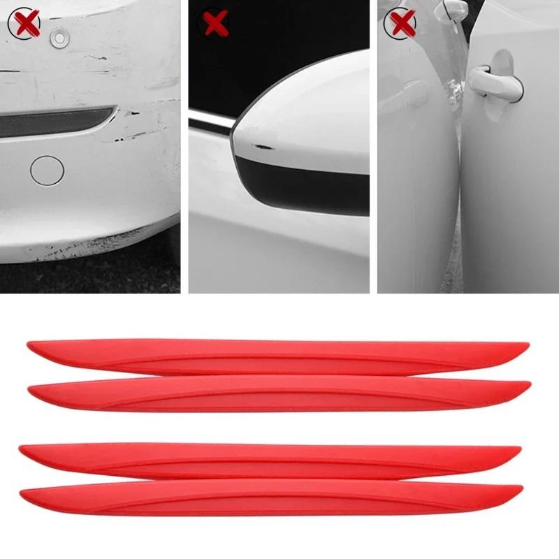 Set da 4/6 pezzi, protezioni universali per paraurti, protezione per bordi portiera auto, protezione specchietto retrovisore, striscia protettiva