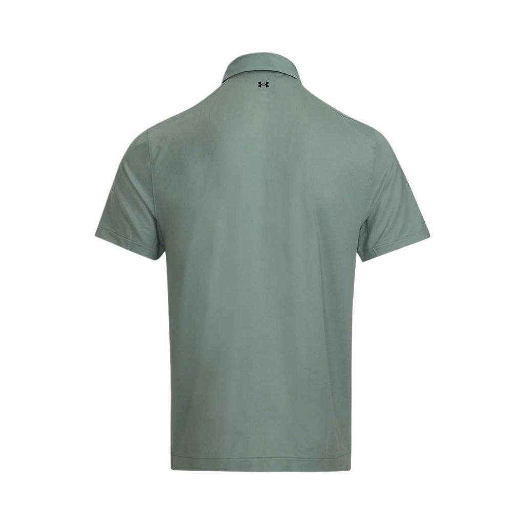 Under Armour Tour Tips Soft Skin Comfortable Simple Short Sleeve Polo Shirt Men Tops Lime-Green 1385128-348