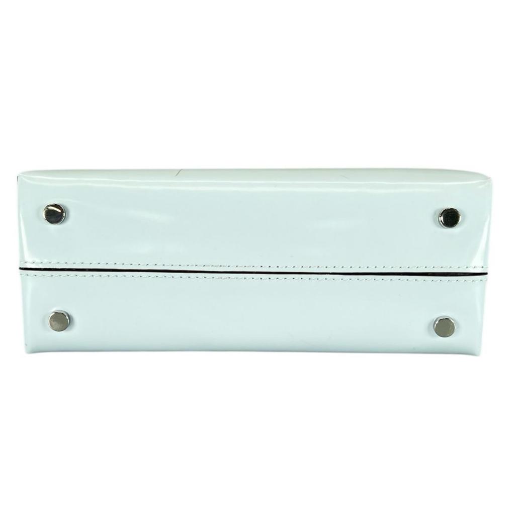 Kate Spade Sam Icon Shoulder Bag Handbag Leather Light Blue Women KB1630084 Used