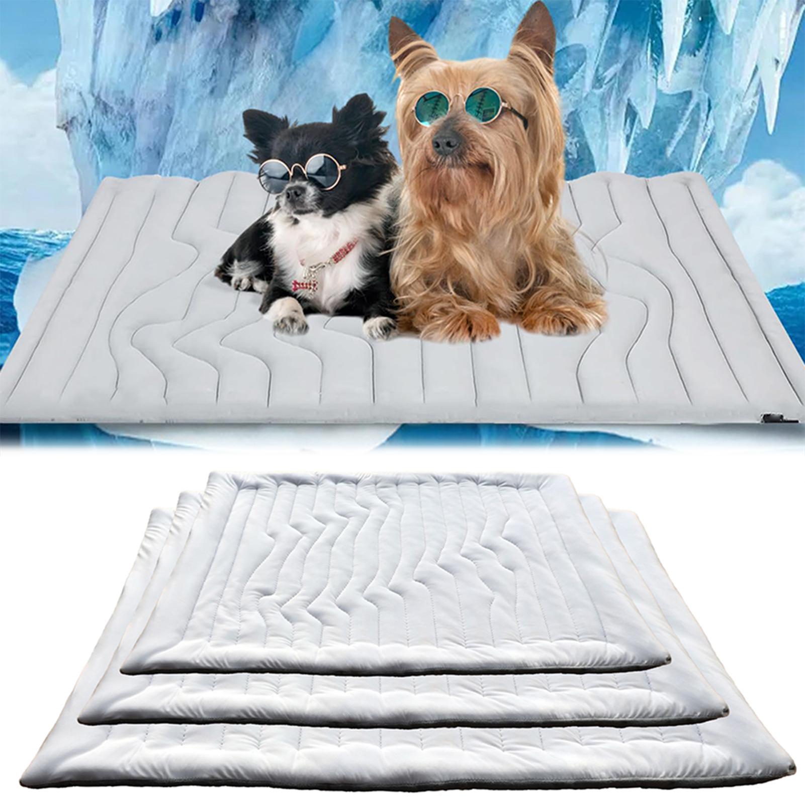 Summer Keep Cooling Ice Pad Mattress Portable Dog Cool Bed For Summer For Small Medium Pets M