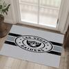 Las Vegas Raiders Design Crystal Velvet Carpet Cozy Non?Slip Printed Rug For Bedroom Living Room Entrance