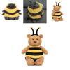 Bee Bear Plush Toy With Pp Cotton Filling For Teenagers And Adults