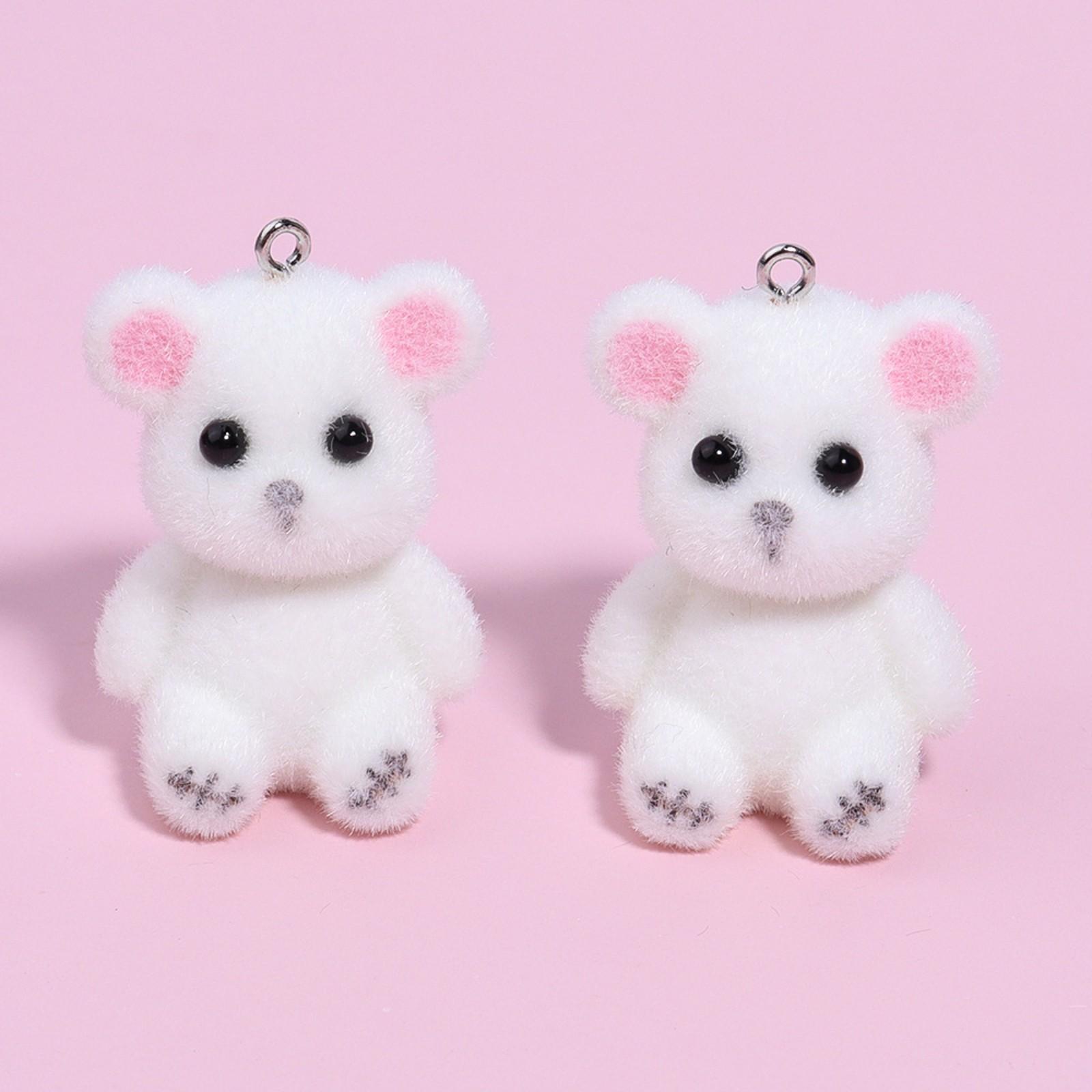 

Смола Флок Милий Тривимірний Брелок Підвіска Брелок для Ключів Автомобіля Підвіска для Сумки One Size