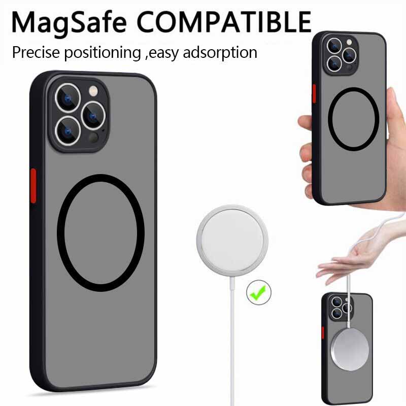 Customized Photo Magnetic Phone Case For iPhone 17 15 16 Pro Max 14 13 12 Pro Air For Magsafe DIY Personalized Hard PC Cover