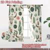 2D FLAT PRINTING 2pcs Curta (Without Rod) Cactus and Bull Skulls Art Modern Curta Roller Blinds Versatile 100% Polyester