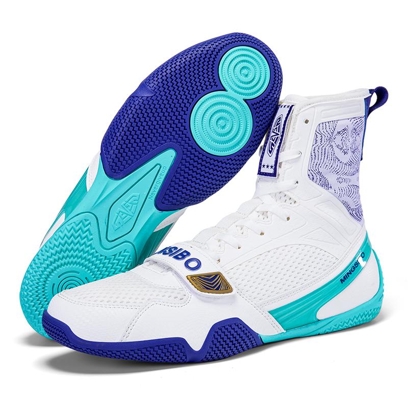 Men Women Boxing Shoes  Professional Wrestling ShoesLight Weight Flighting Footwears Anti Slip Wrestling Sneakers