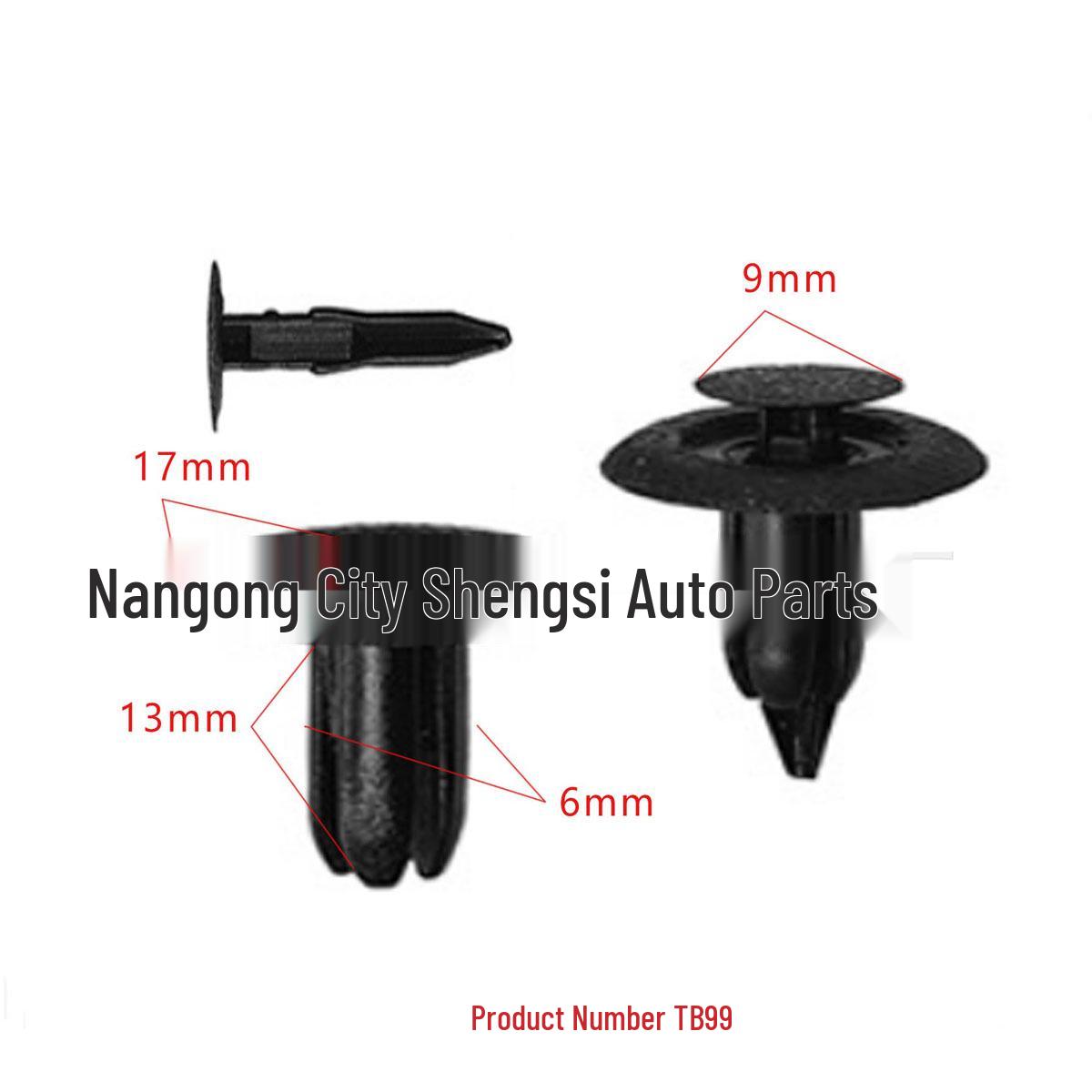 

Mazda Familia Interior Trim Panel Trunk Headliner Buckle Accessories 10000