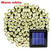 Outdoor Waterproof Solar LED Star Fairy String Lights for Christmas and Garden Decoration