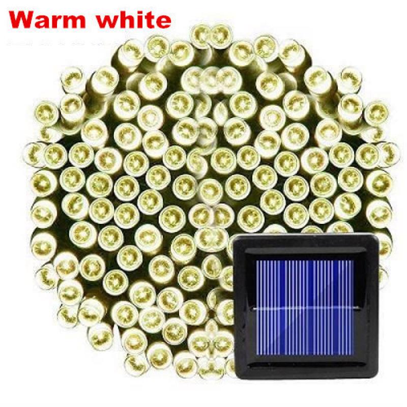 Outdoor Waterproof Solar LED Star Fairy String Lights for Christmas and Garden Decoration