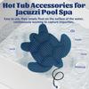 Turtle Shape Hot Tub Scum Absorber Reusable Floating Scum Ball Oil Absorbing Sponge  Pool