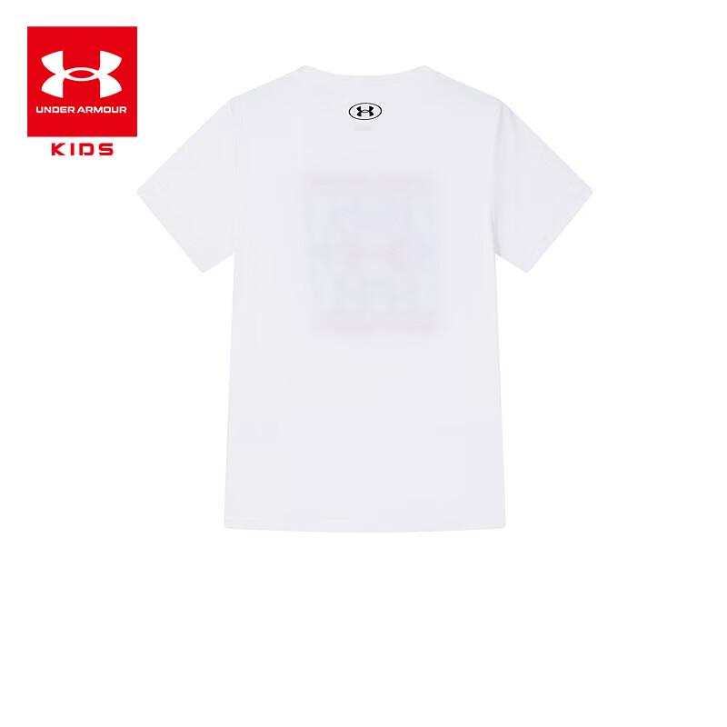 Under Armour Boys  Round Neck Short Sleeve Sports T-Shirt 1389994 150