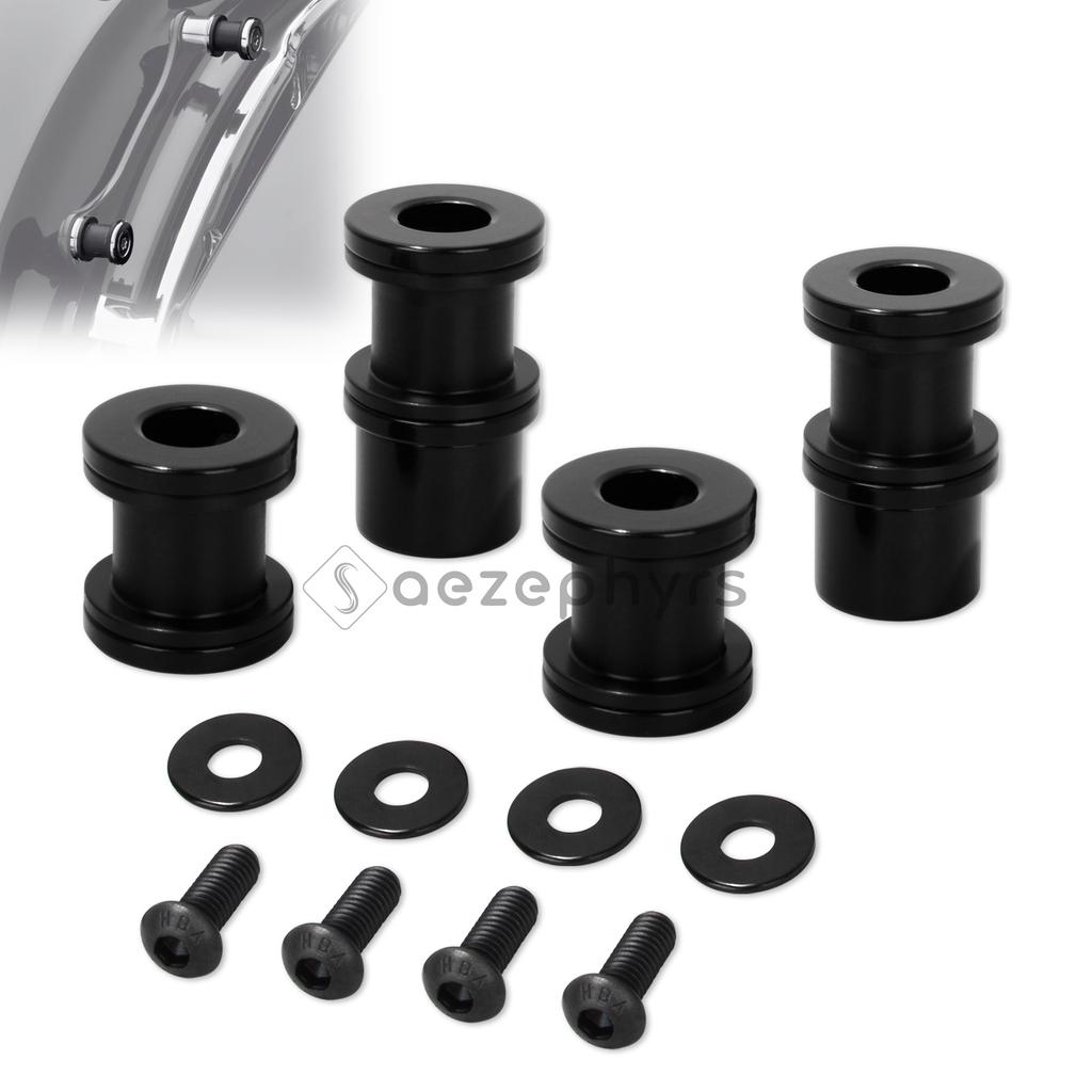 Detachables 4 Point Docking Hardware Kit Motorcycle Sissy Bar Backrest Luggage Rack For Harley Touring Electra Glide Road King