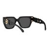 Versace Medusa Logo Square Sunglasses Unisex Sunglasses Black VE4409GB187