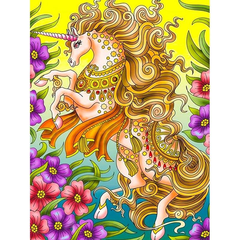 Diamond Painting Flowers Diamond Embroidery Kit For Adults Kids Diamond Mosaic Cross Stitch Decoration 40*50