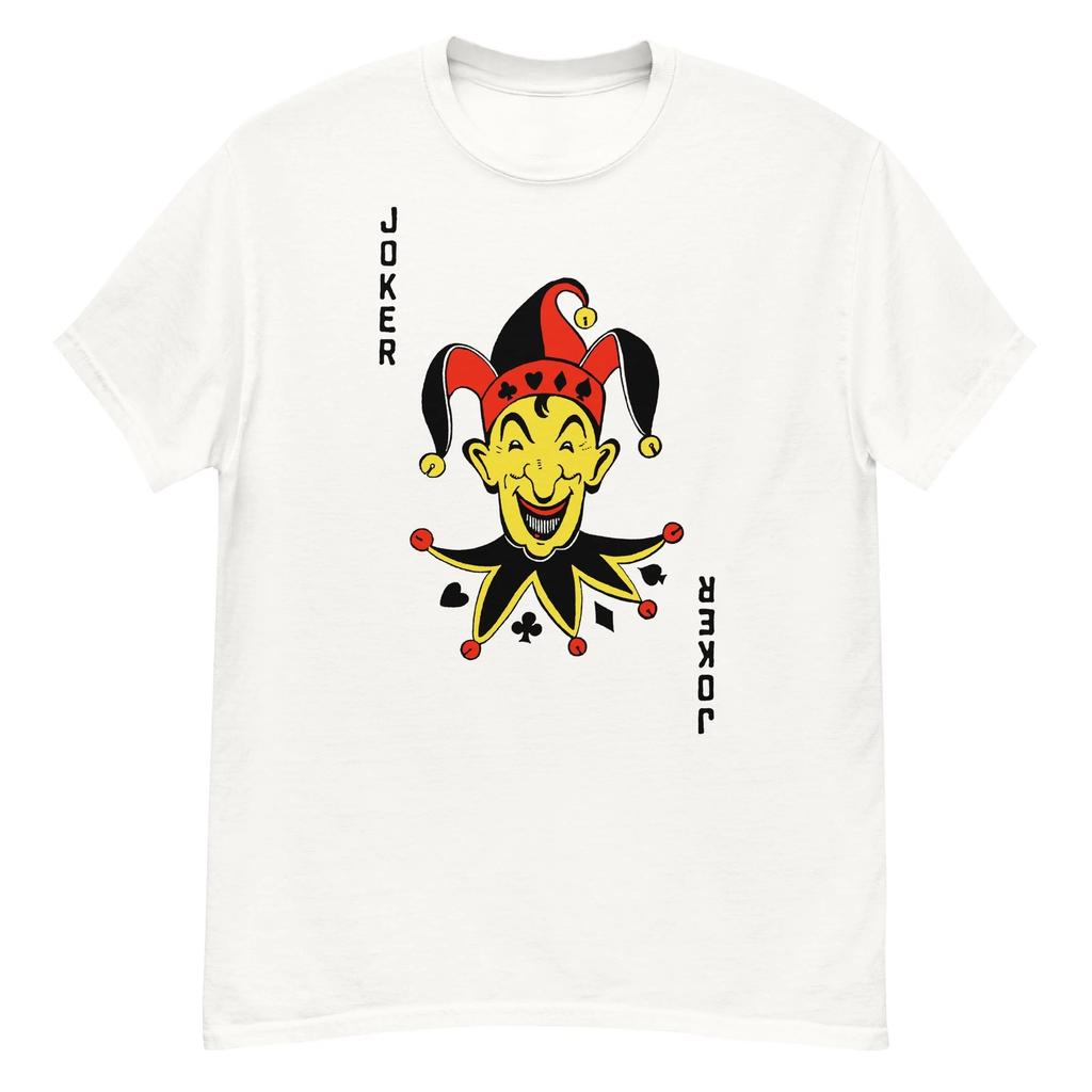 Vintage yellow joker t-shirt