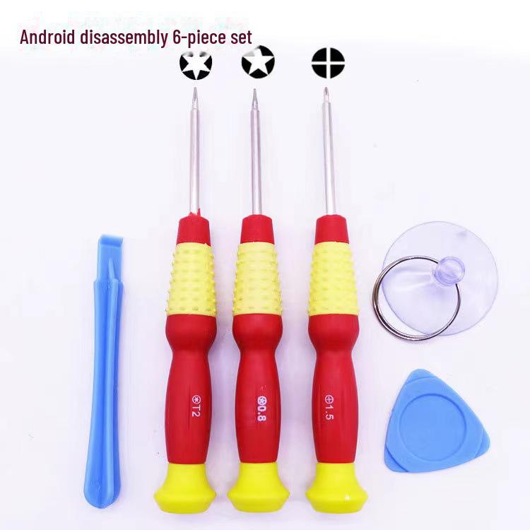 Multi-Tool Screwdriver Set for Phone Repair: Battery, Screen, Case Removal for Apple & Android Devices