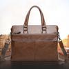 Business Herrenhandtaschen Horizontale und vertikale Aktentaschen Messenger Große Kapazität Schultertaschen aus Leder Dokumententaschen