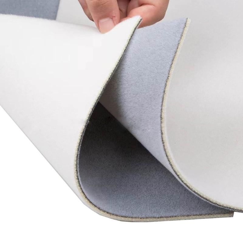 Pack of 2 Gray and Beige Sponge Bead Mats Flocking Beading Trays Jewelry Making Supplies Non-Slip Beading Mat for Women