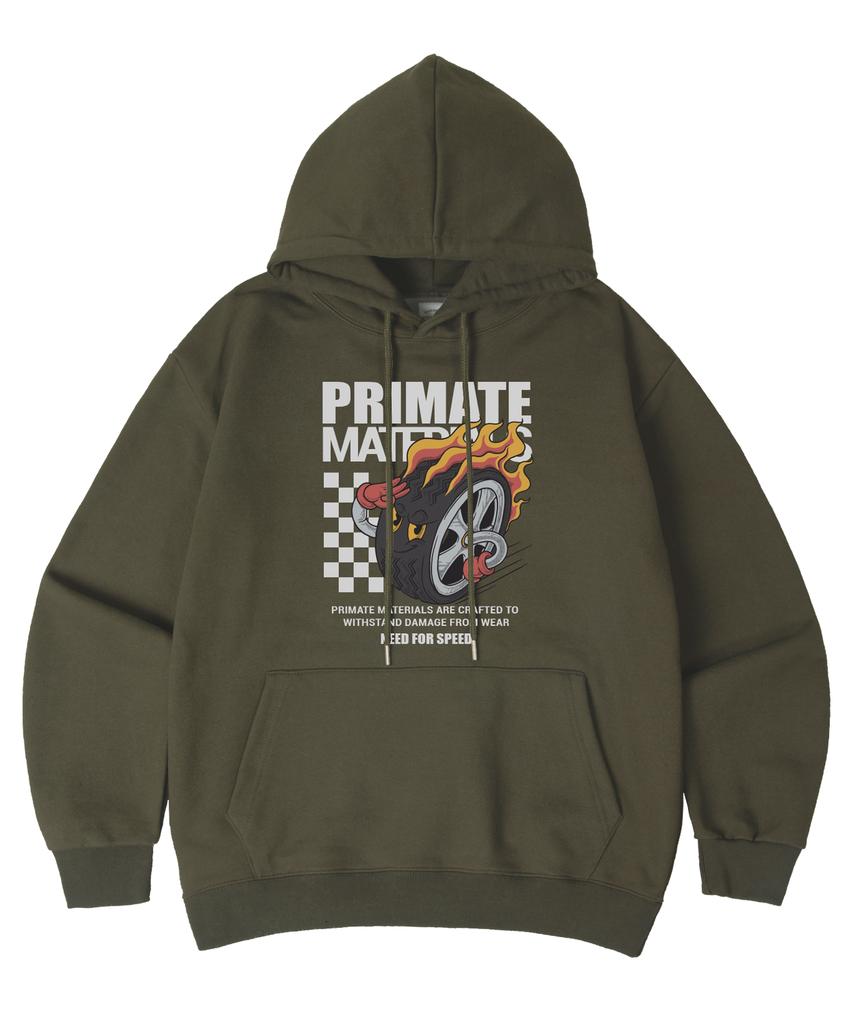 [Fleece-Lined/Non-Fleece-Lined] Speed Oversized Hoodie 6 Colors (B Type)