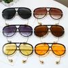 Fashion UV Protection Sunglasses for Women Men Full Frame Beach Travel Driving Pilot Shades Eyewear