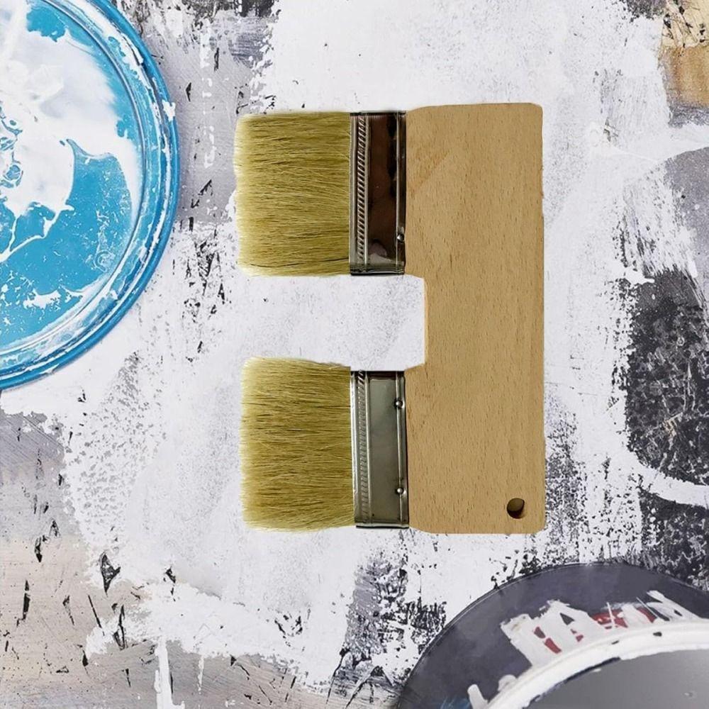 for Acrylic Painting Paint Brushes DIY Renovation Wall Advertisements Double Head Painting Brush