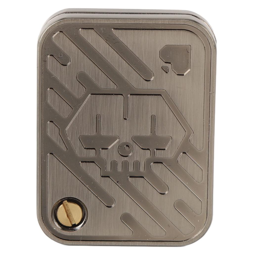 Poker Push Slider Toy Mini Ergonomic Stress Relief Reduce Pressure Metal Slider Toy for ADHD Adult