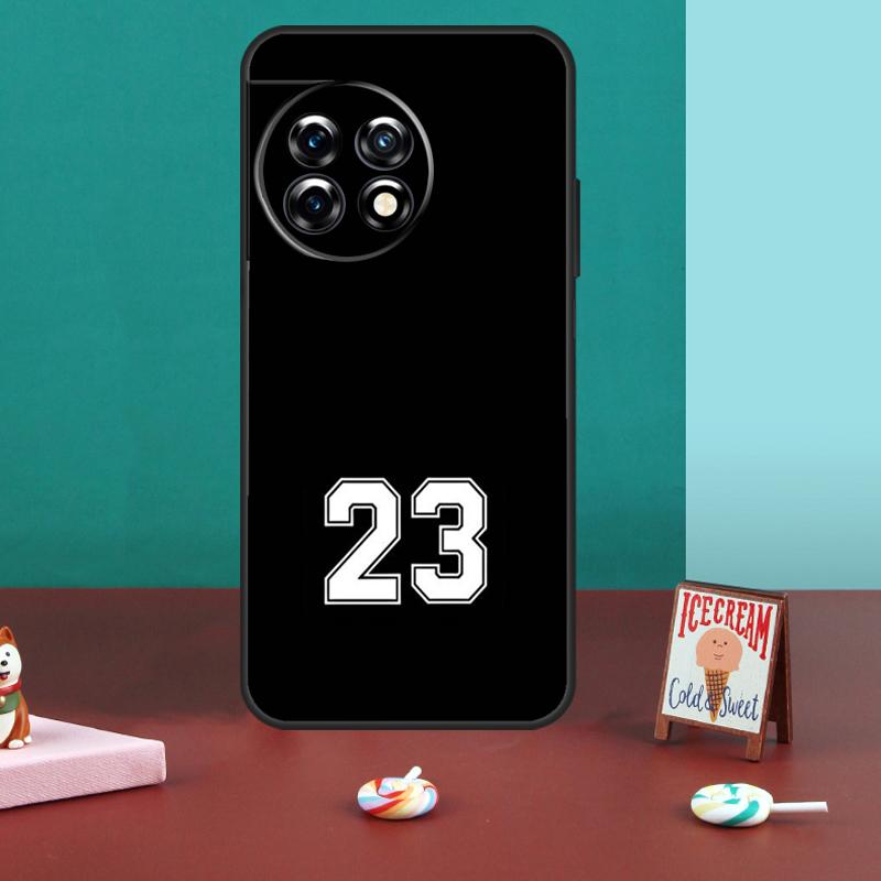 Basketball Number 23 For OnePlus Nord CE 5 2 3 4 Lite N20 N30 Case For OnePlus 15 13 12 11 13T 10T 8T 10R 12R 13R OnePlus 12R