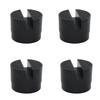 Universal Car Lift Jack Stand Rubber Pads Frame Protector Accesscries Repair Slotted Car Jack Adapter Pads Rubber Floor Car T7B7