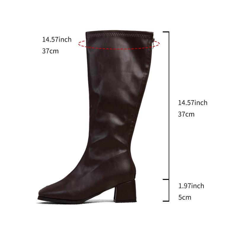 Autumn and Winter New Large-size Shoes, Western Boots, Niche Light Luxury High-end Leather Boots