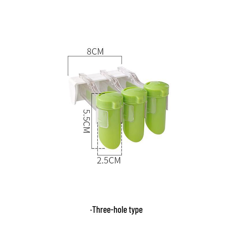 Wall-Mounted Kitchen Seasoning Packet Clip and Storage Rack