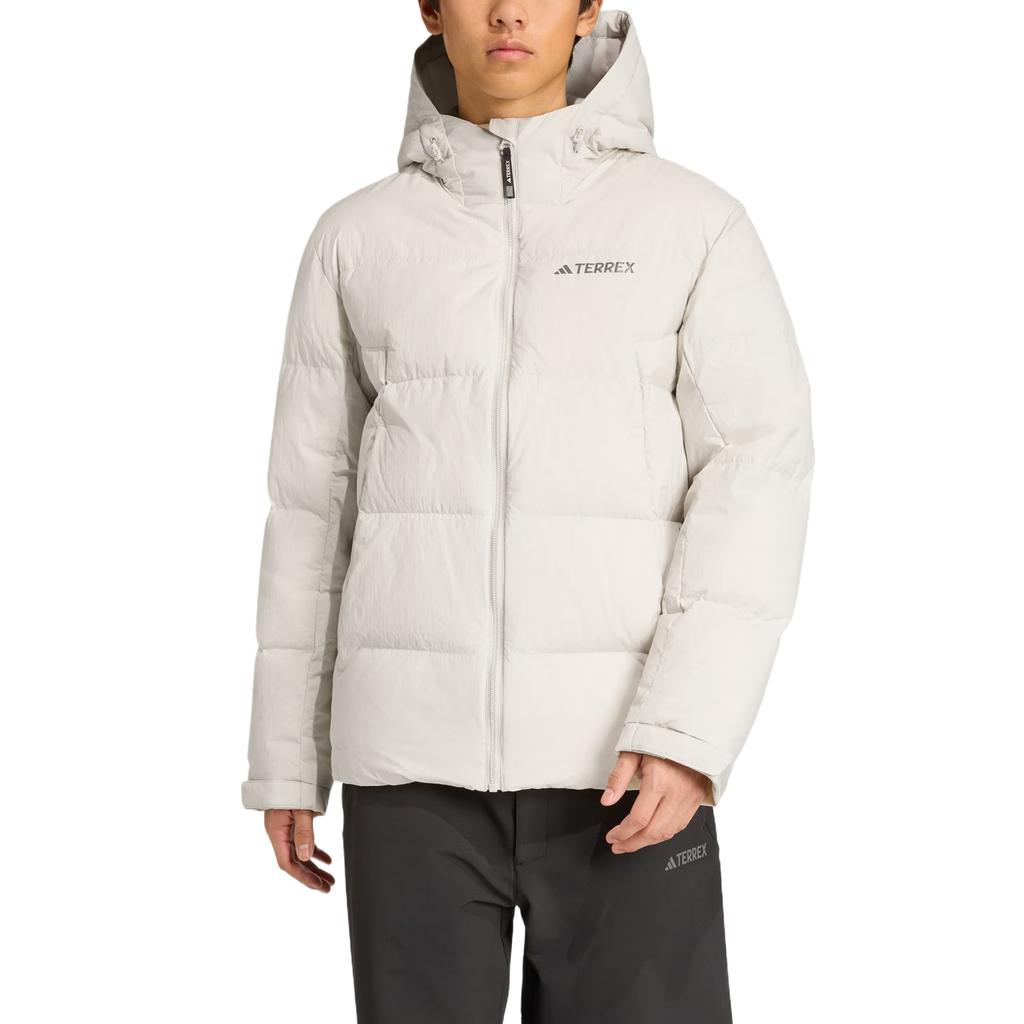 adidas Terrex Multi Goose Down Comfortable Hooded Down Jacket Men Jacket JV8722