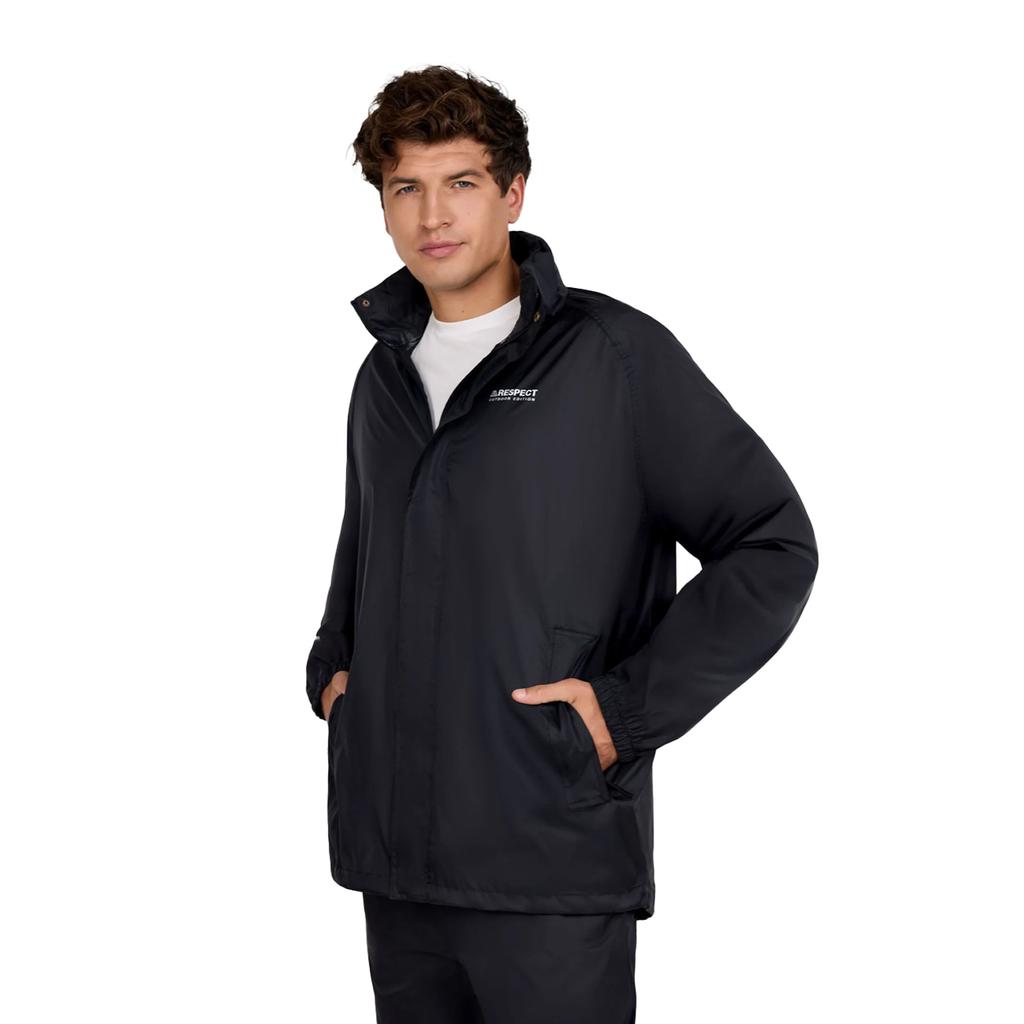 Minoti Mens Respect Packaway Waterproof Jacket