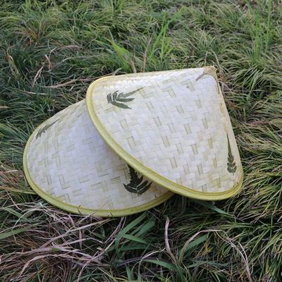 Sombreros de Bambú Natural Ajustables Protección Solar Sombrero de Danza Mexicana Gorras de Ala Ancha Niños Niños Exterior